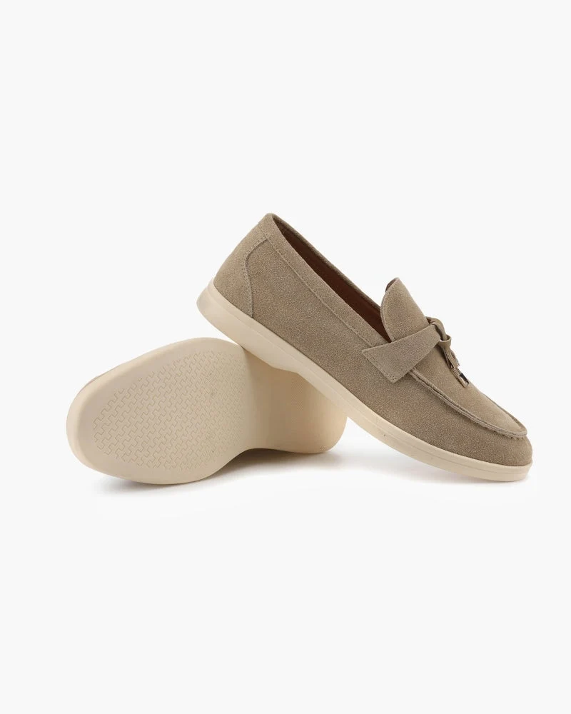 Mocassins Femme en Suède Élégants et Confortables