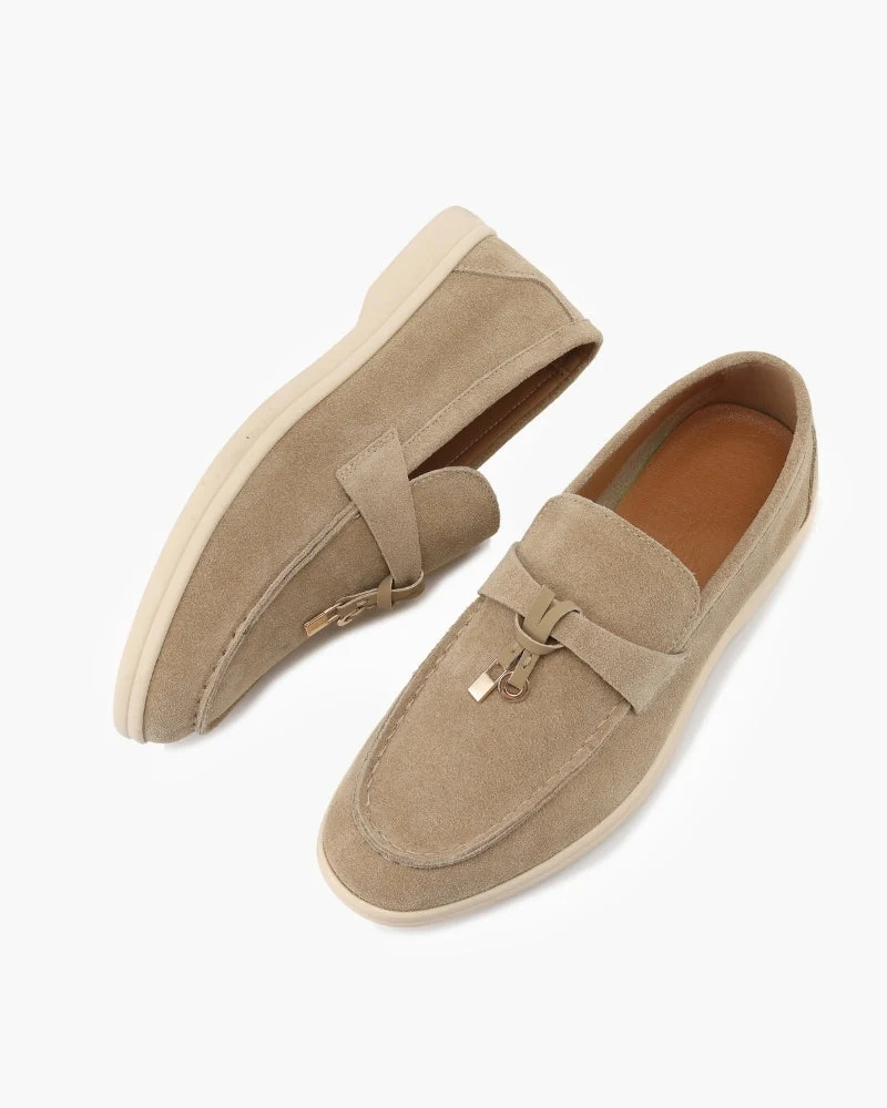 Mocassins Femme en Suède Élégants et Confortables