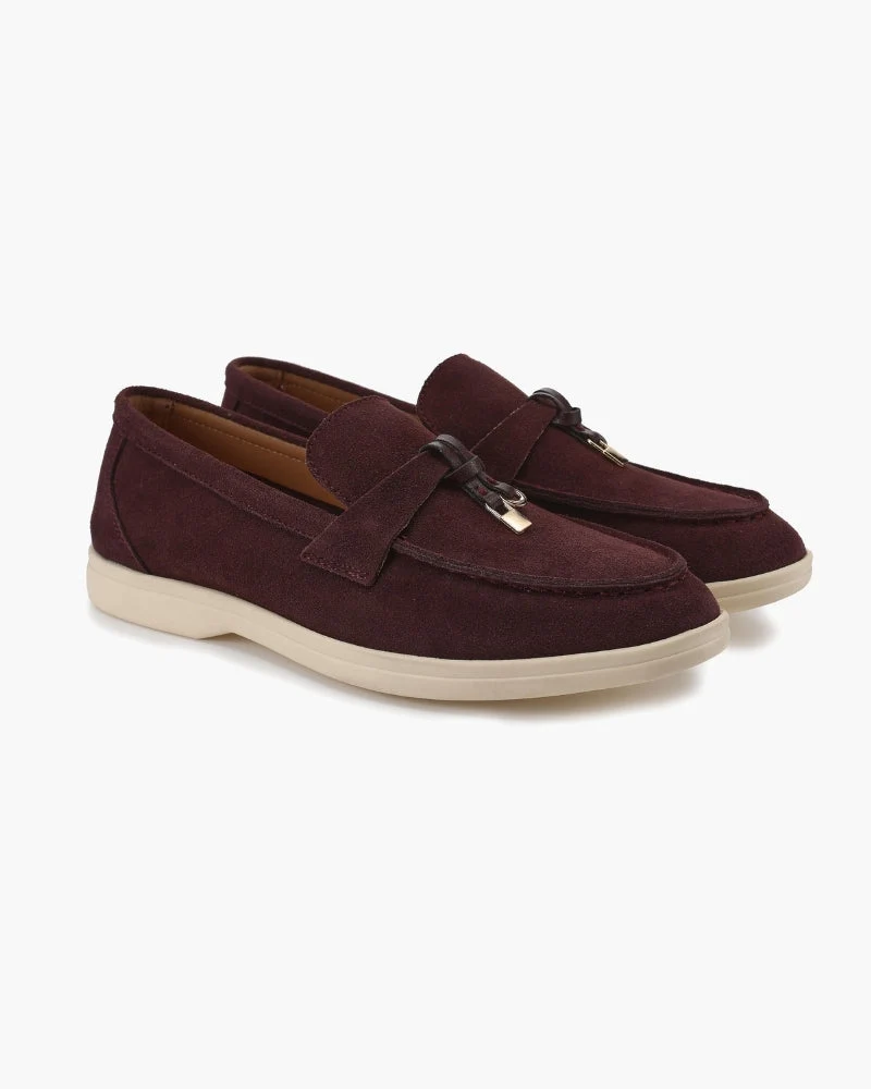 Mocassins Femme en Suède Élégants et Confortables