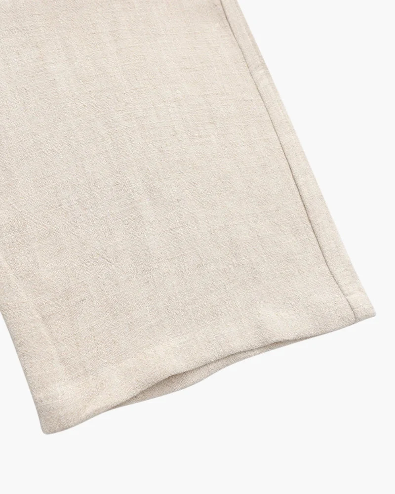 Pantalon Slim en Lin Léger et Respirant pour Homme