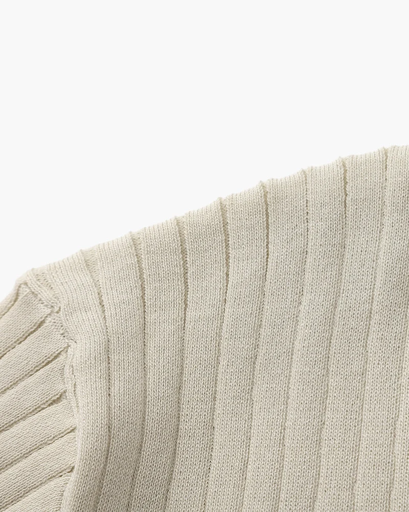 Polo Côtelé Premium en Maille Respirante