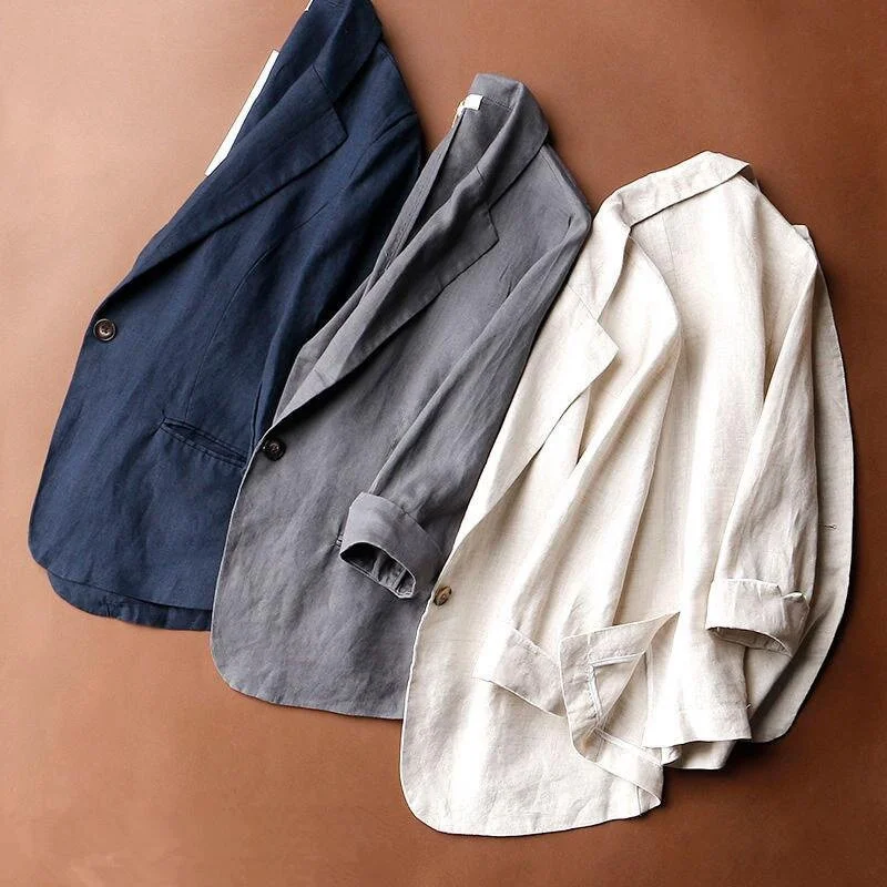 Blazer en lin léger Alena