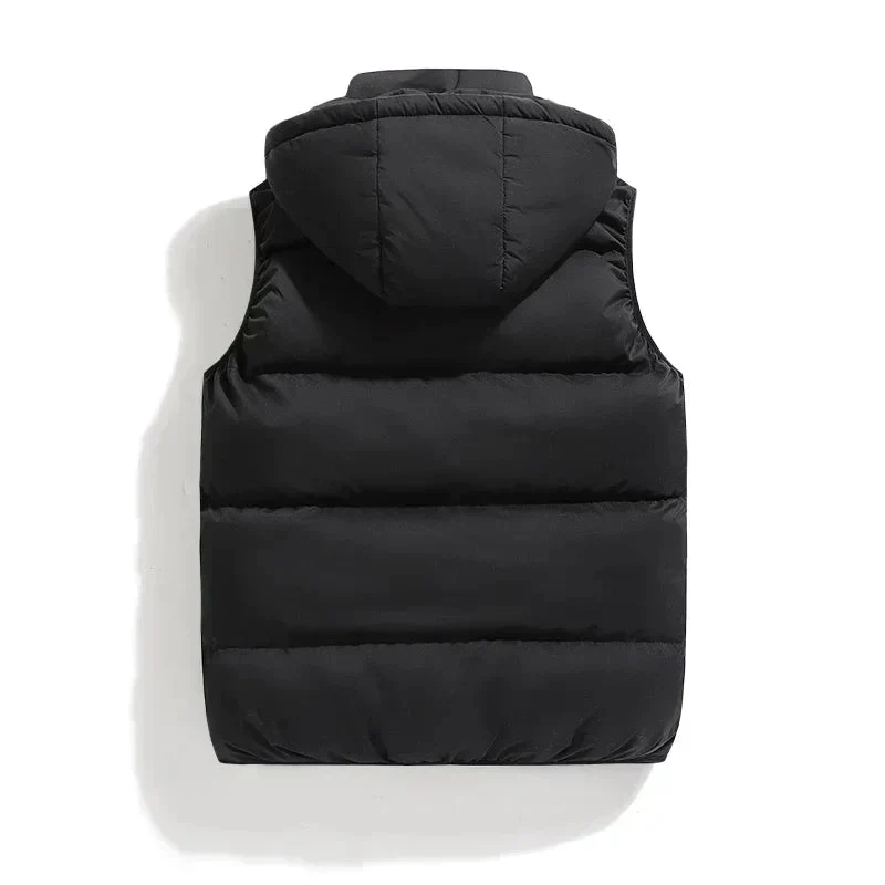 Veste sans manches à capuche homme
