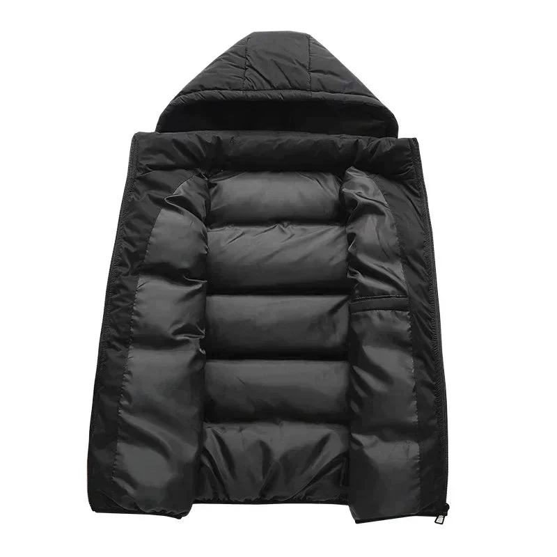 Veste sans manches à capuche homme