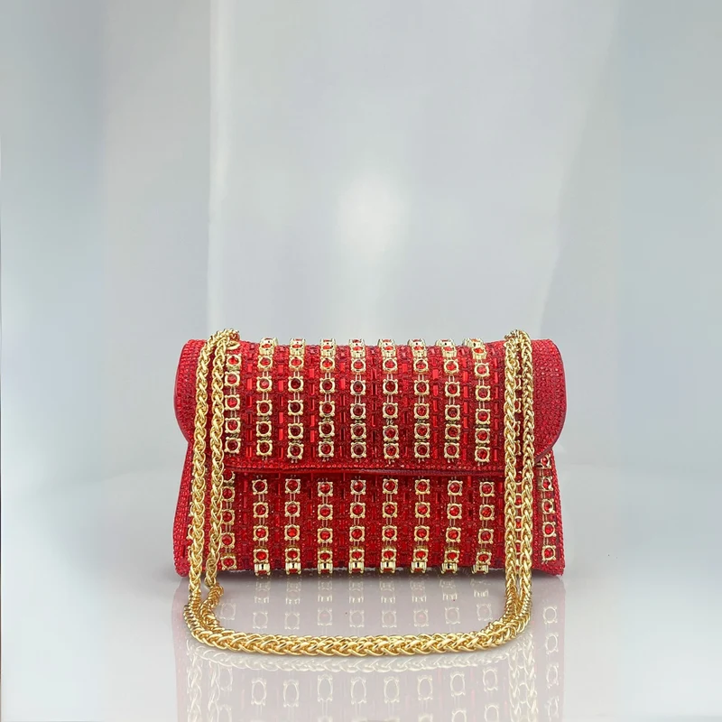 Sac à épaule chic à chaîne colorée