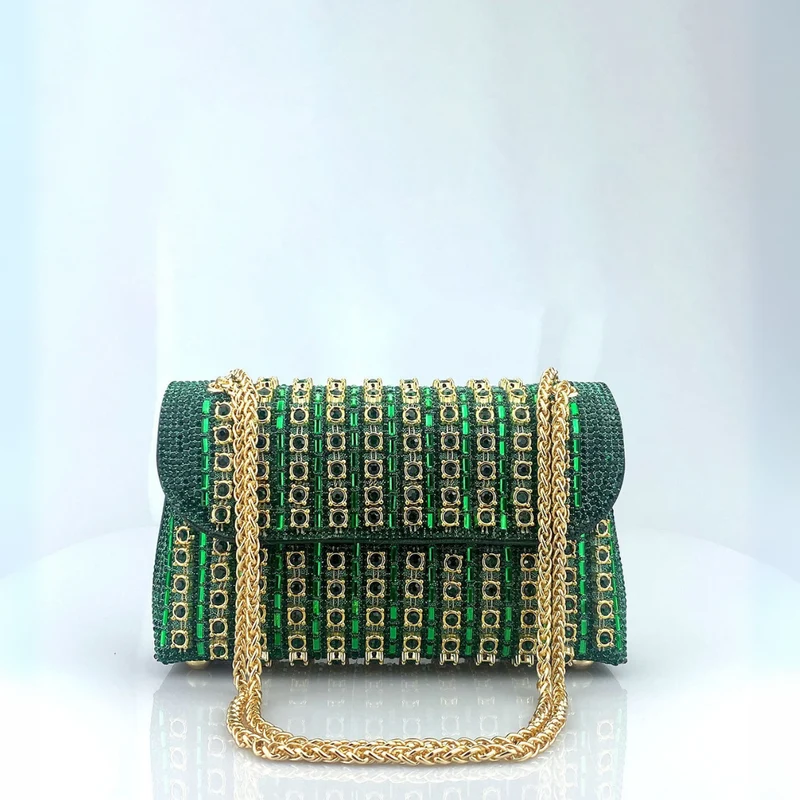 Sac à épaule chic à chaîne colorée