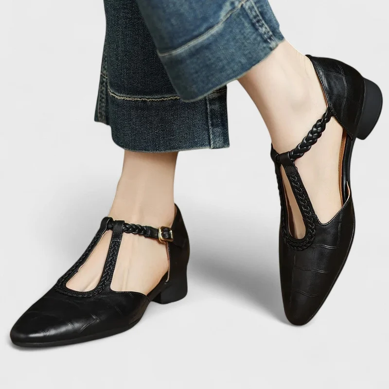 Elena - Chaussures orthopédiques en cuir