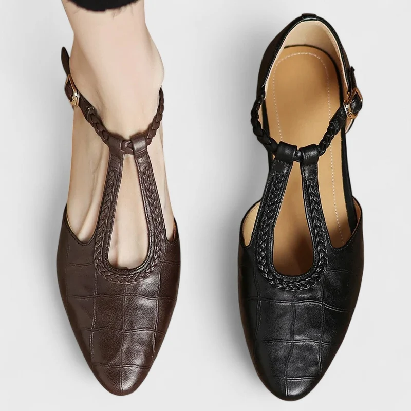 Elena - Chaussures orthopédiques en cuir