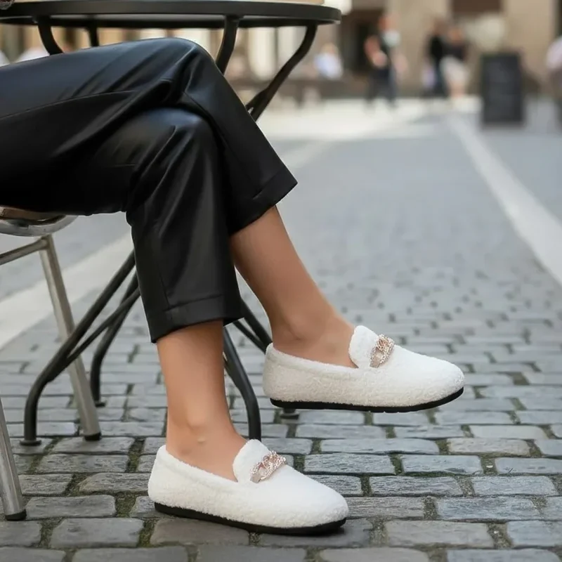 Pantoufles Luxe Éclat