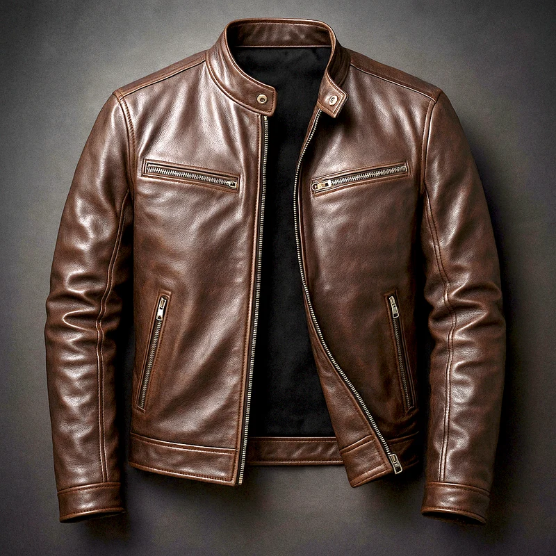Jace™ | Veste En Cuir Décontractée