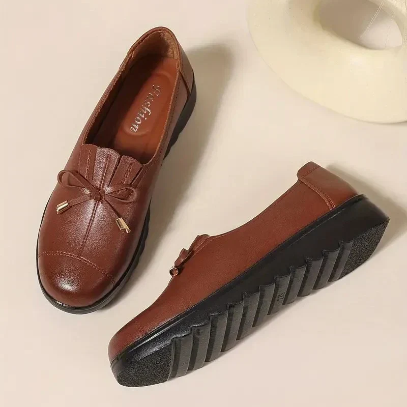 Mocassins confortables à enfiler pour femmes