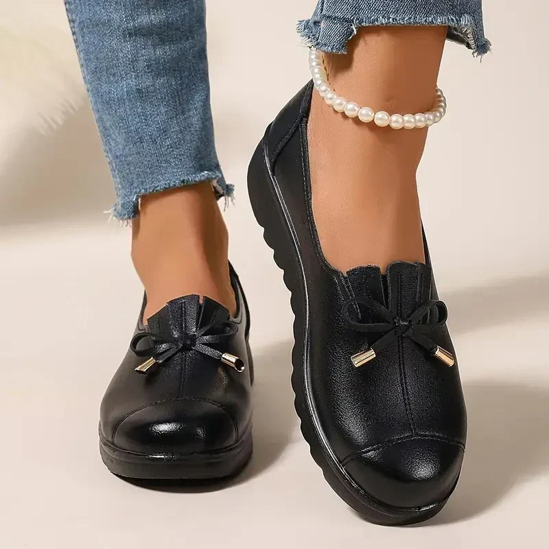 Mocassins confortables à enfiler pour femmes