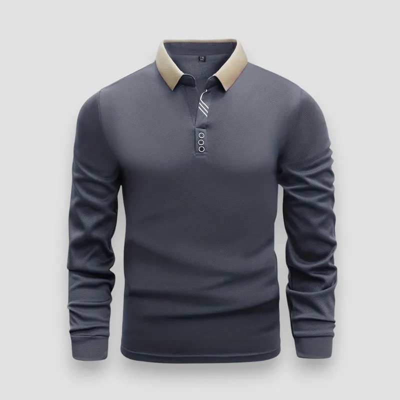 LAURENT MONACO | POLO MANCHES LONGUES POUR HOMME