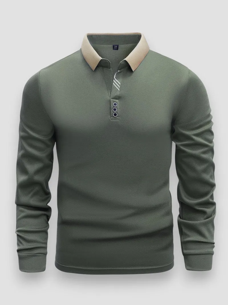 LAURENT MONACO | POLO MANCHES LONGUES POUR HOMME