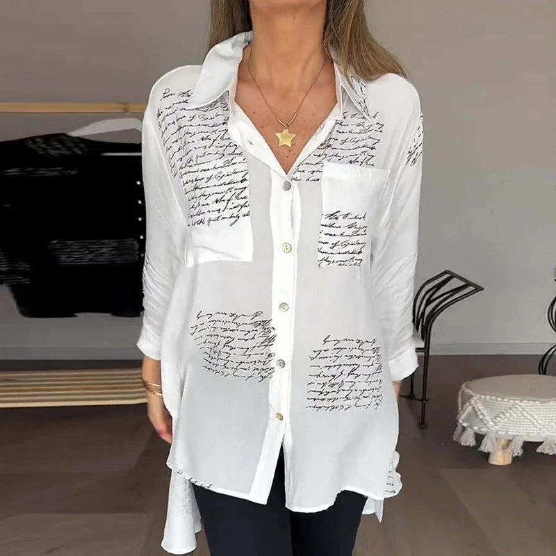 Monique - Blouse Élégante Printanière