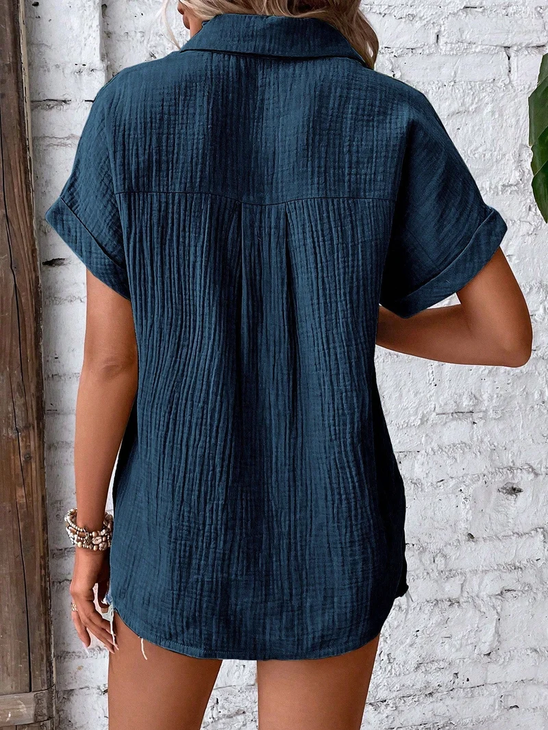Lara - Blouse Aérienne Élégante
