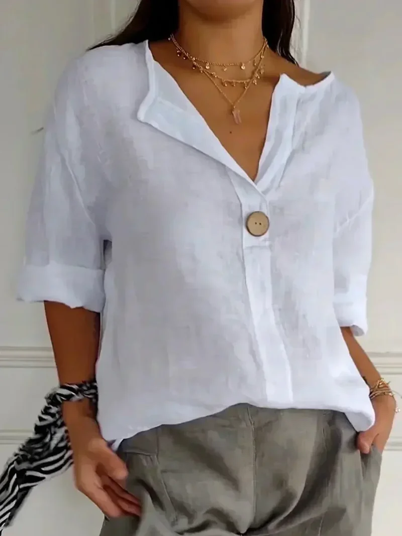 Jasmine - Blouse Décontractée Écologique