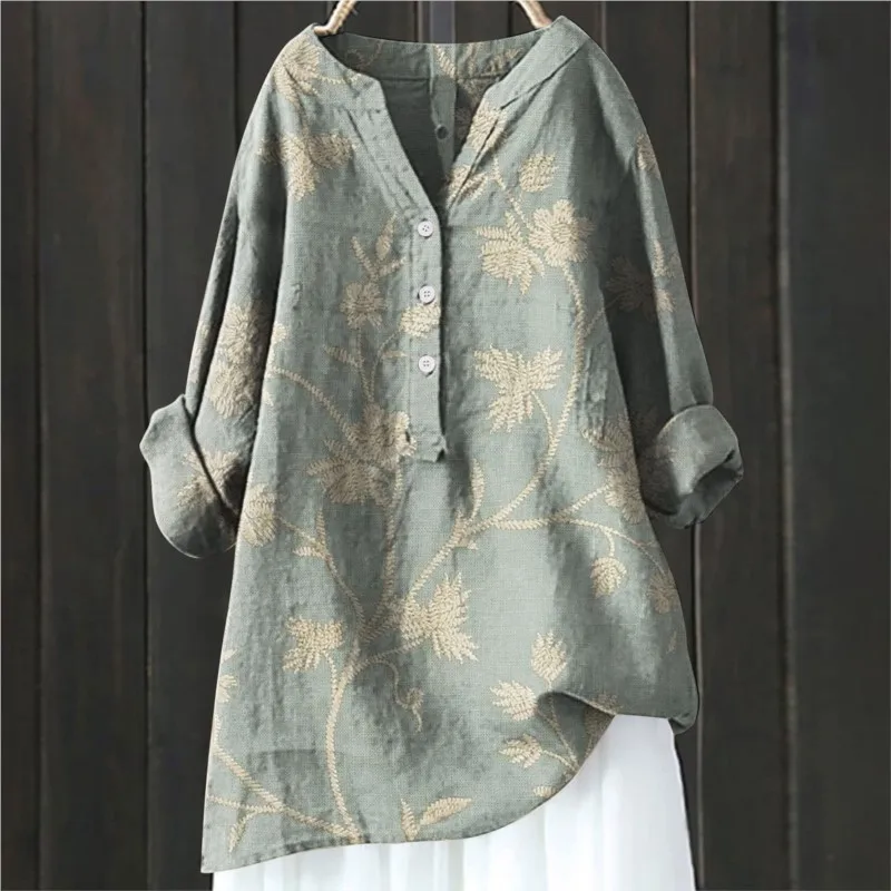 Daniela - Élégante Blouse Fleurie