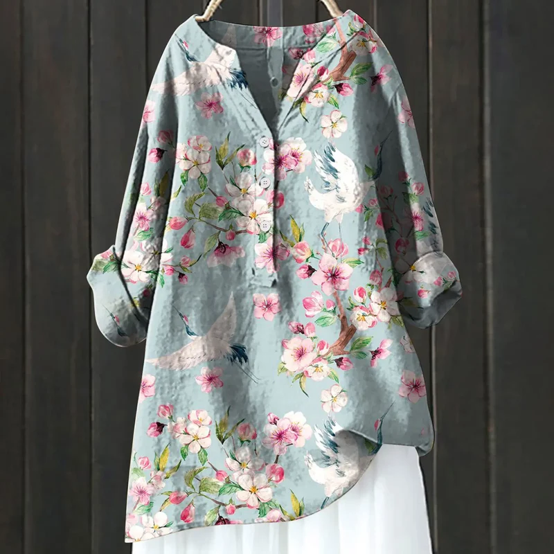 Daniela - Élégante Blouse Fleurie