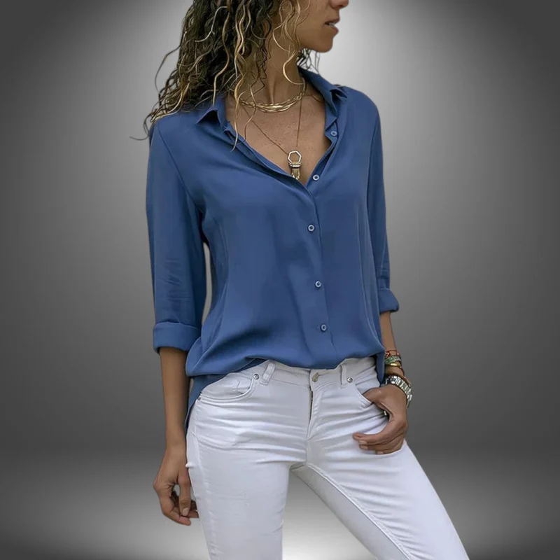 Valeria - Blouse Classique à Boutons