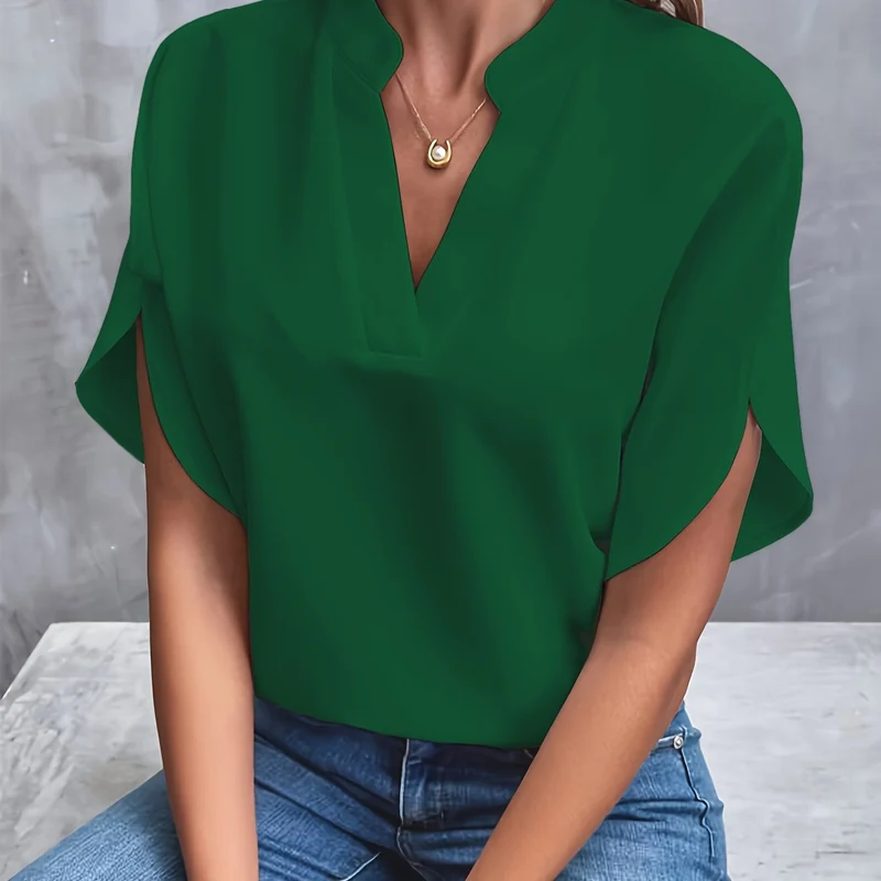 Vivian - Élégance Polyvalente Blouse