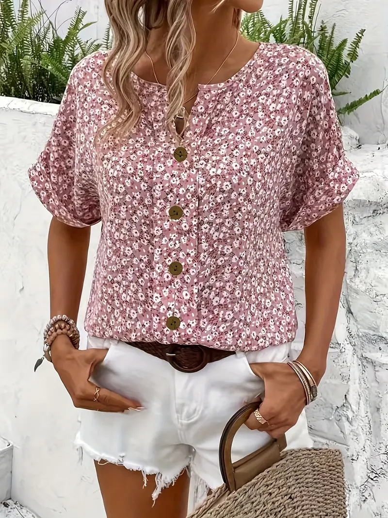 Mery - Blouse Légère Printanière