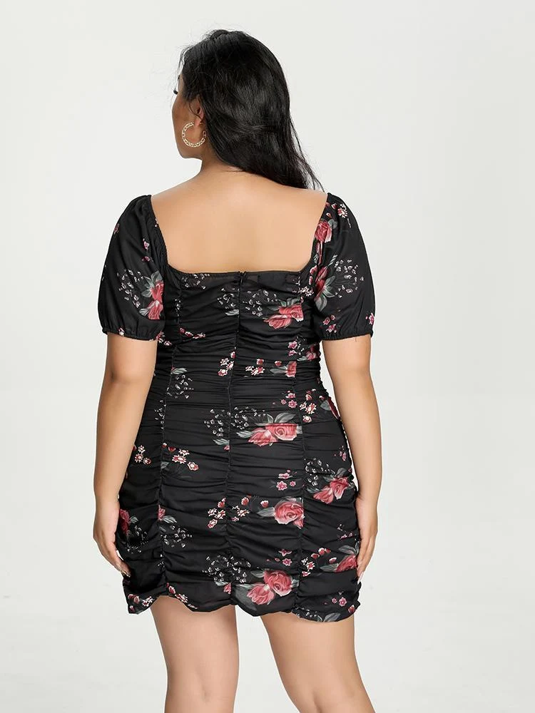 Floral Mini Dress