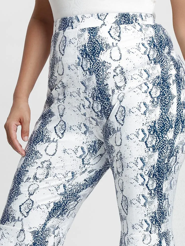 Snake Belt Bottom Pants
