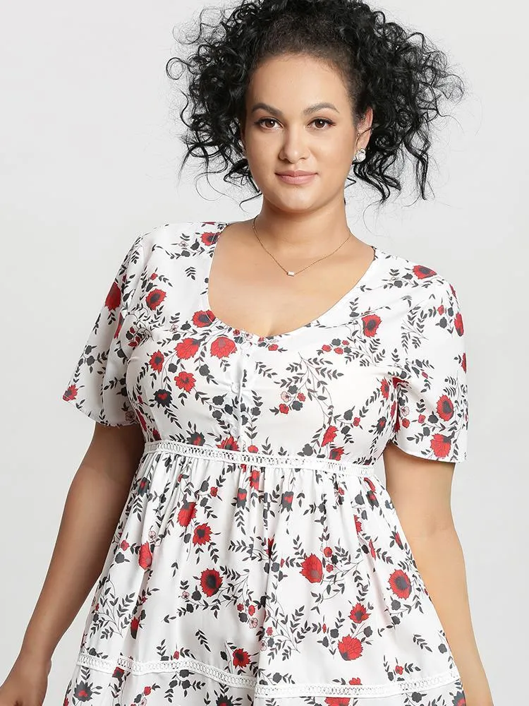 Floral Boho Dress