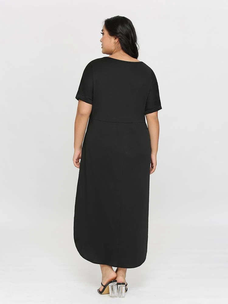 Pocketed Modal Dress
