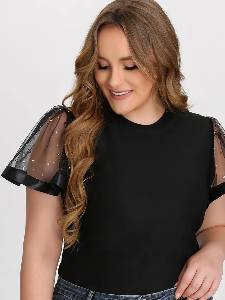 Mesh Short Sleeve T-Shirt
