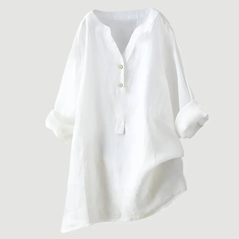Freja - Chemise légère et confortable avec boutons