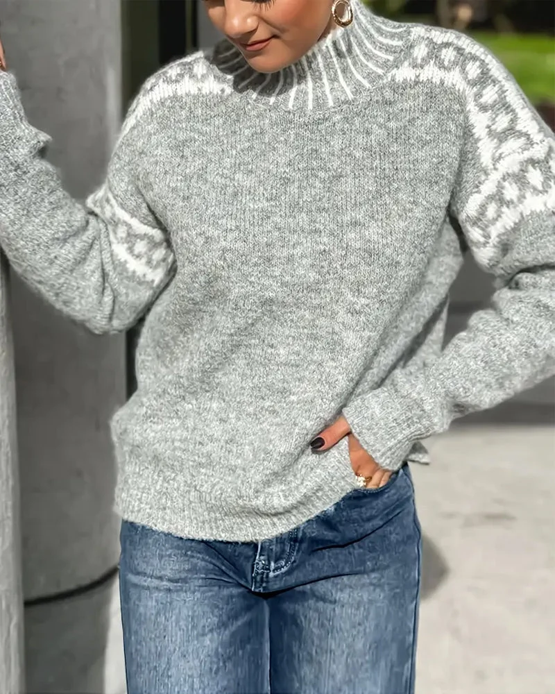 Elise™ | Pull Maille Élégant