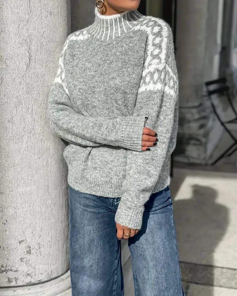 Elise™ | Pull Maille Élégant