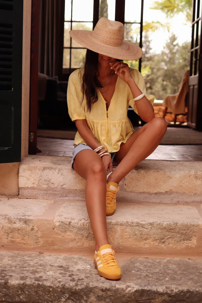Blouse Gina jaune