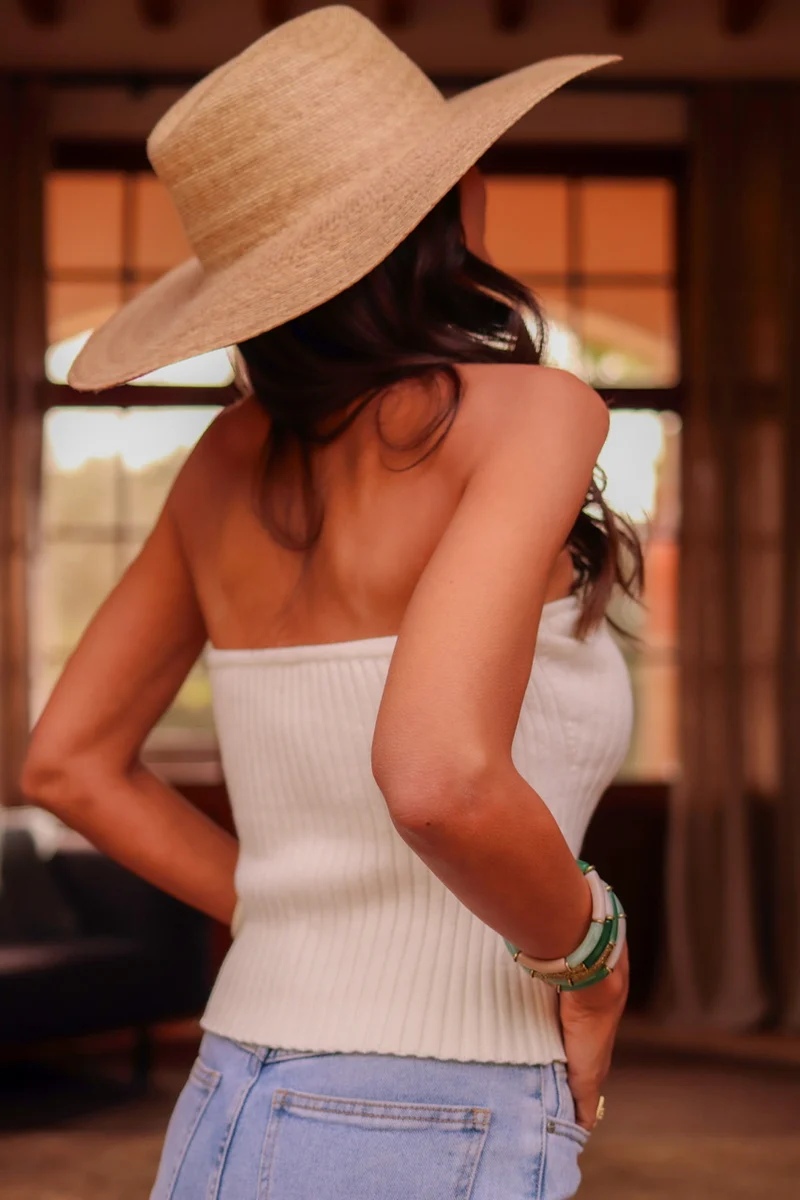 Bustier Bella blanc
