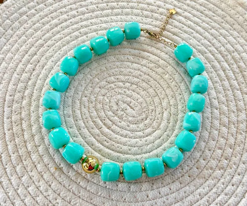Collier Milan turquoise