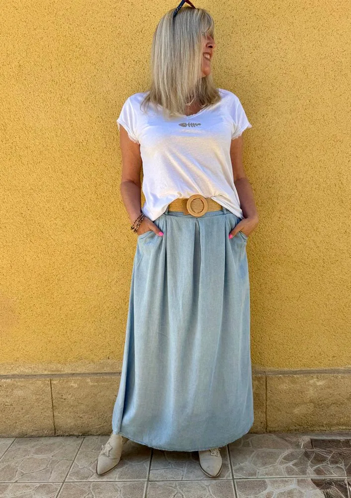 Jupe en Tencel Sonia jean clair