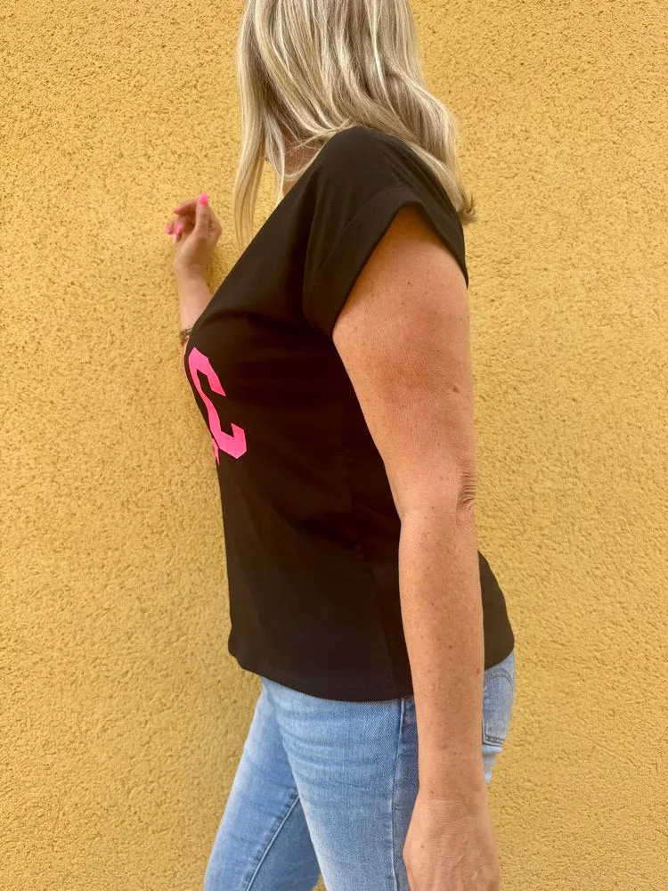 Teeshirt Alessio Iconic noir