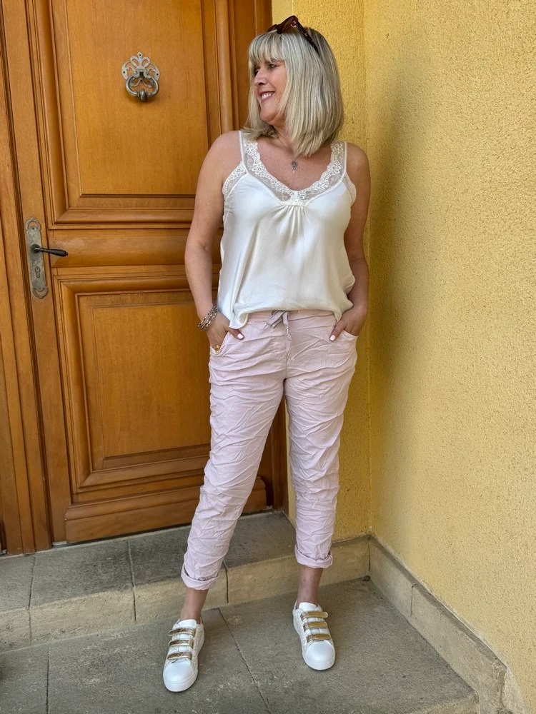 Jogg Magique + vieux rose