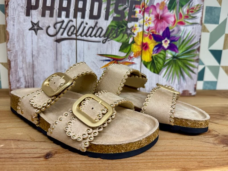 Sandales Jade beige