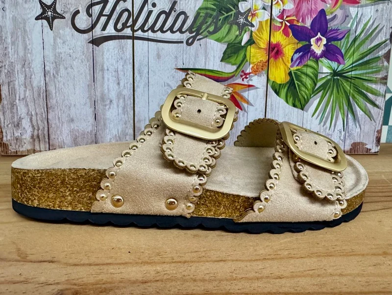 Sandales Jade beige