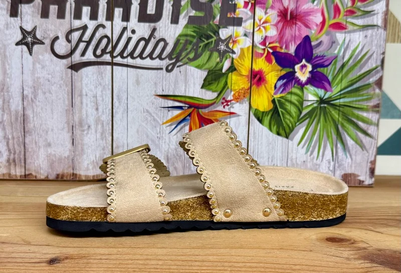 Sandales Jade beige