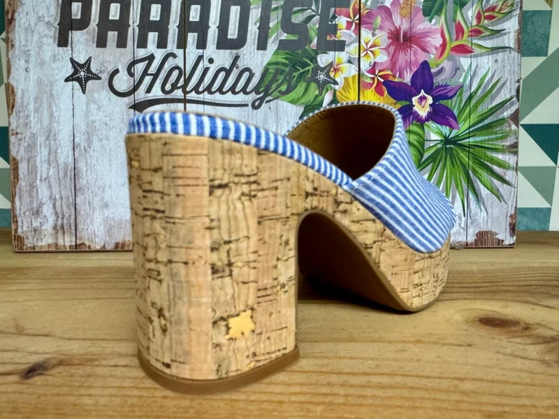 Sandales Alice bleu jean