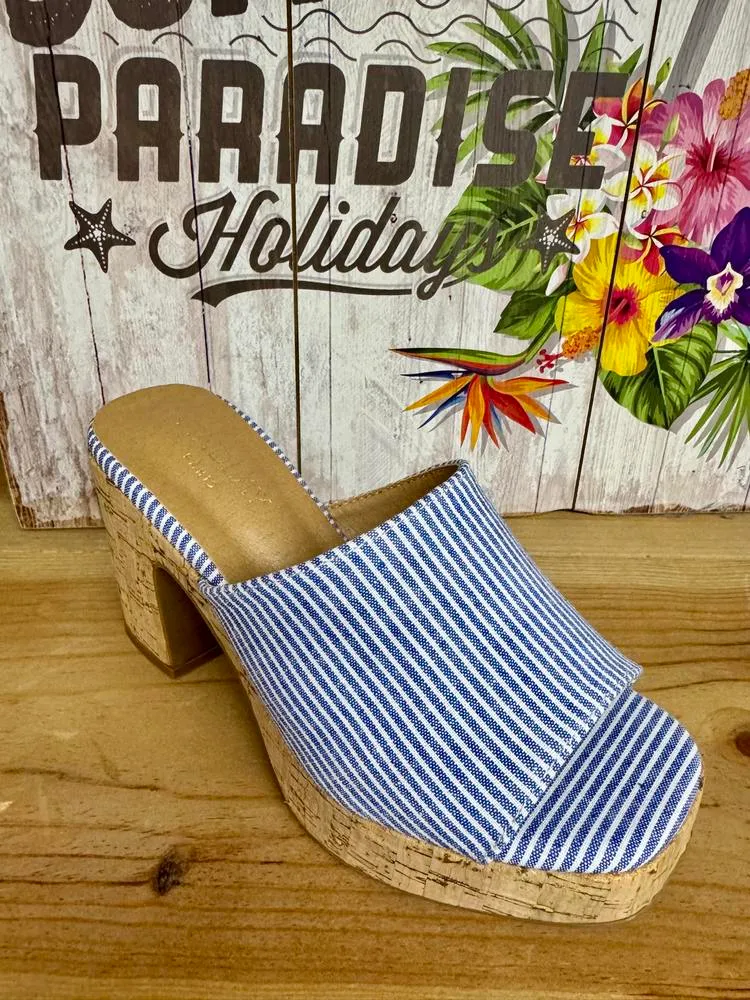 Sandales Alice bleu jean