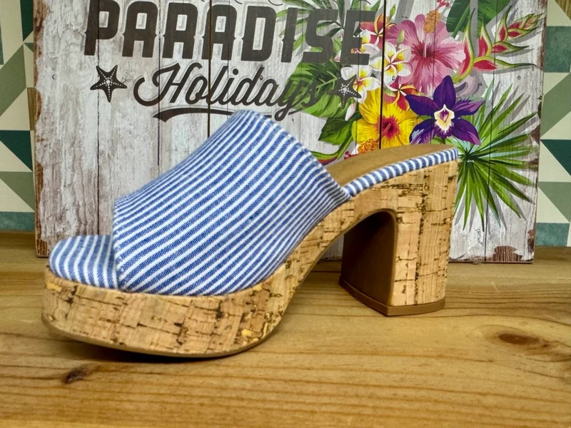 Sandales Alice bleu jean