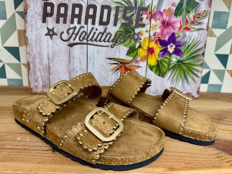 Sandales Jade taupe