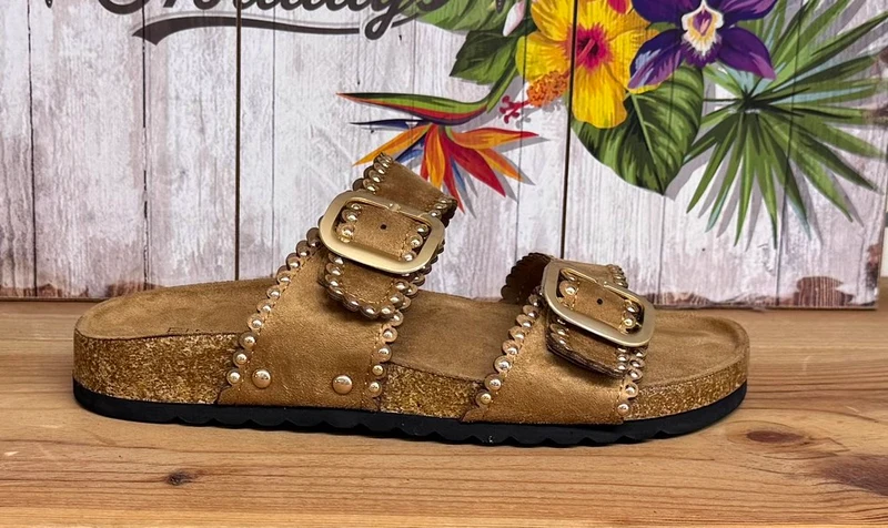 Sandales Jade taupe