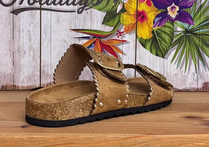 Sandales Jade taupe