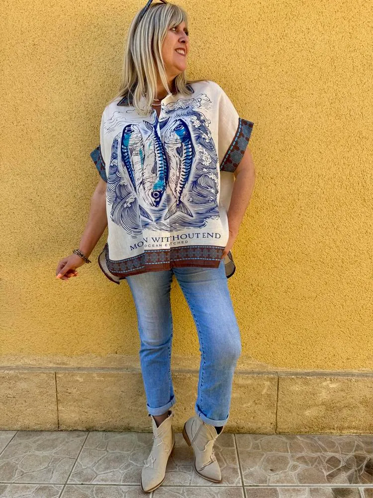 Chemise Alessia bateau